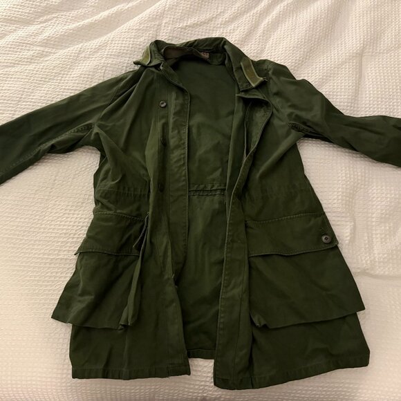 Green Vintage Army Jacket - Picture 1 of 2